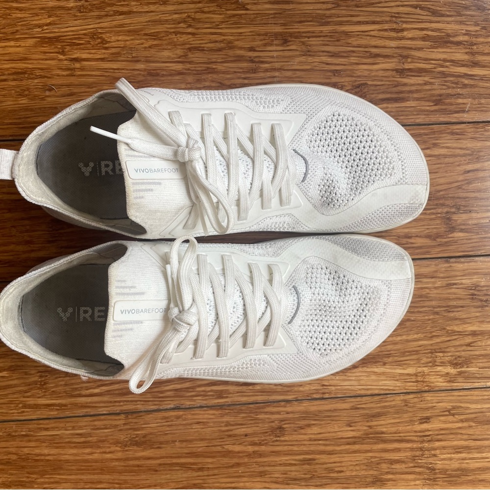 Vivobarefoot White Primus Lite Knit 39